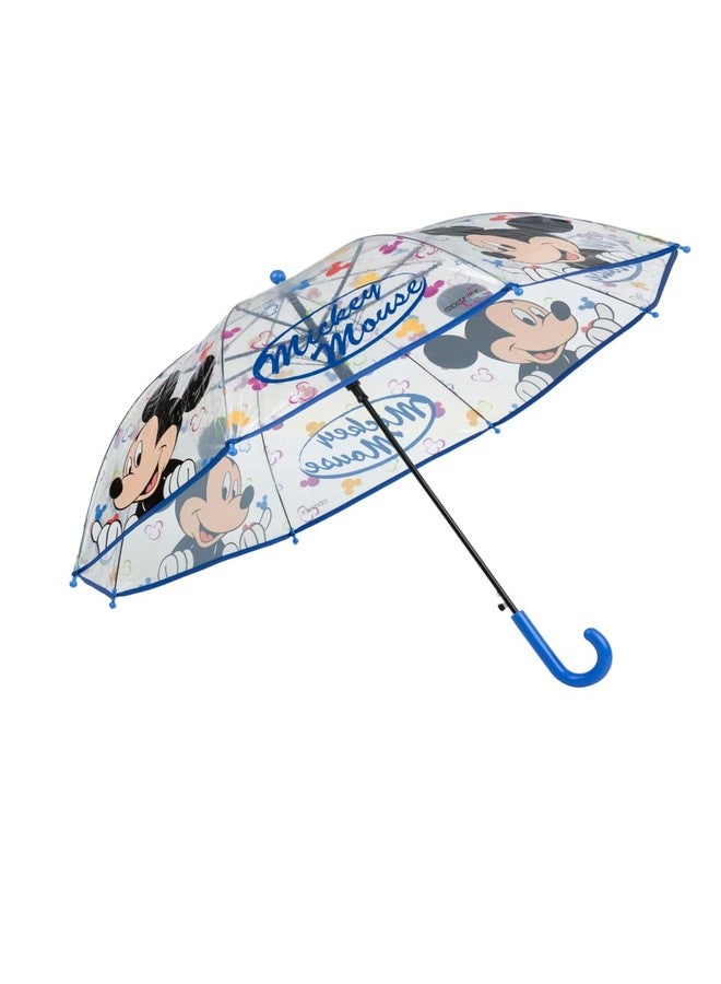 Yellow Bee Disney Transparent Mickey Mouse Umbrella for Boys, Multicolor, 4-8 Years - Image 3